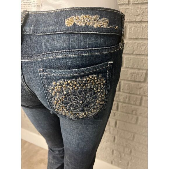 Decko Premium Beaded Low-Rise Jean Size 10 - Picture 7 of 10